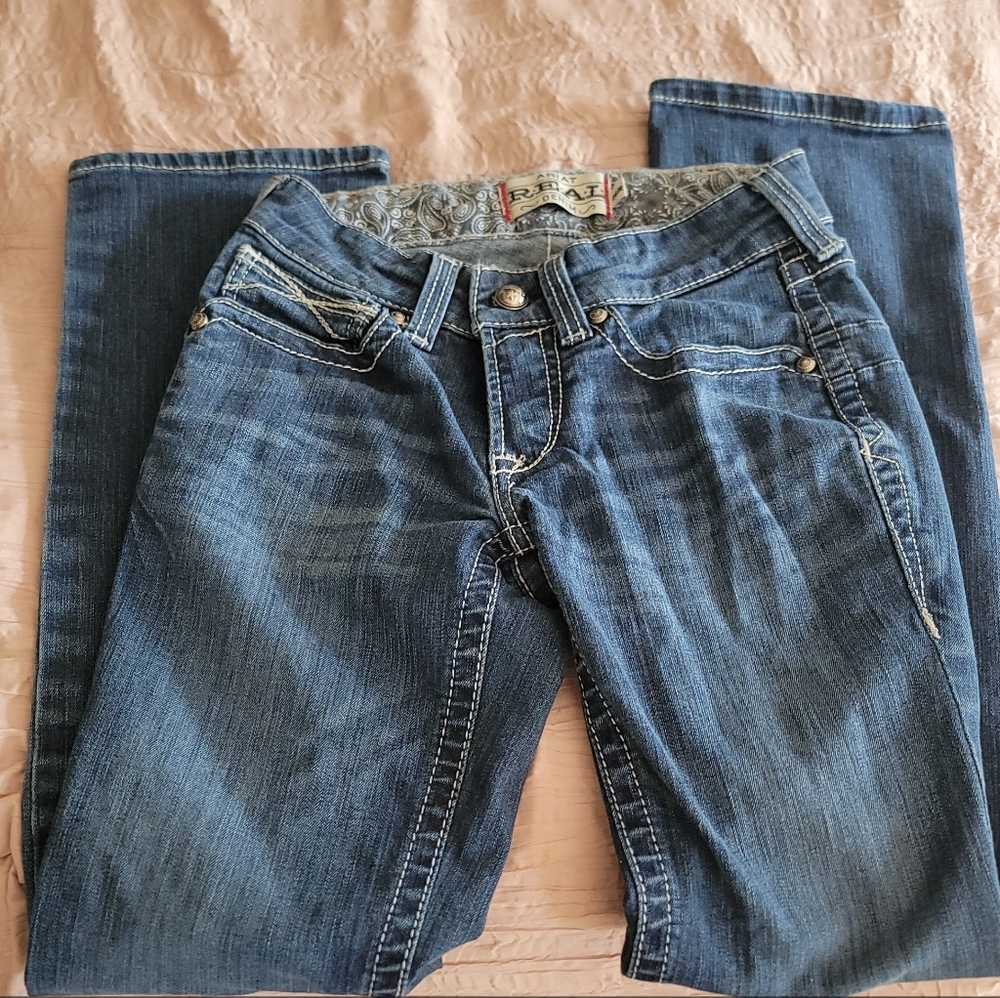 Ariat Women's Boot Cut Jeans - Classic Blue